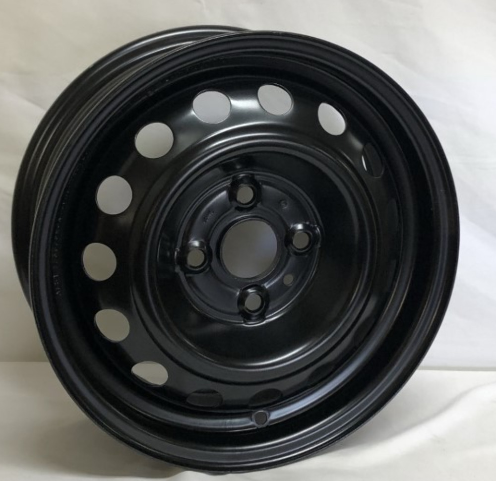 15  Inch  4 Lug   Steel  Wheel  Rim   Fits   Sephia   Rio   Accent   75647N  New