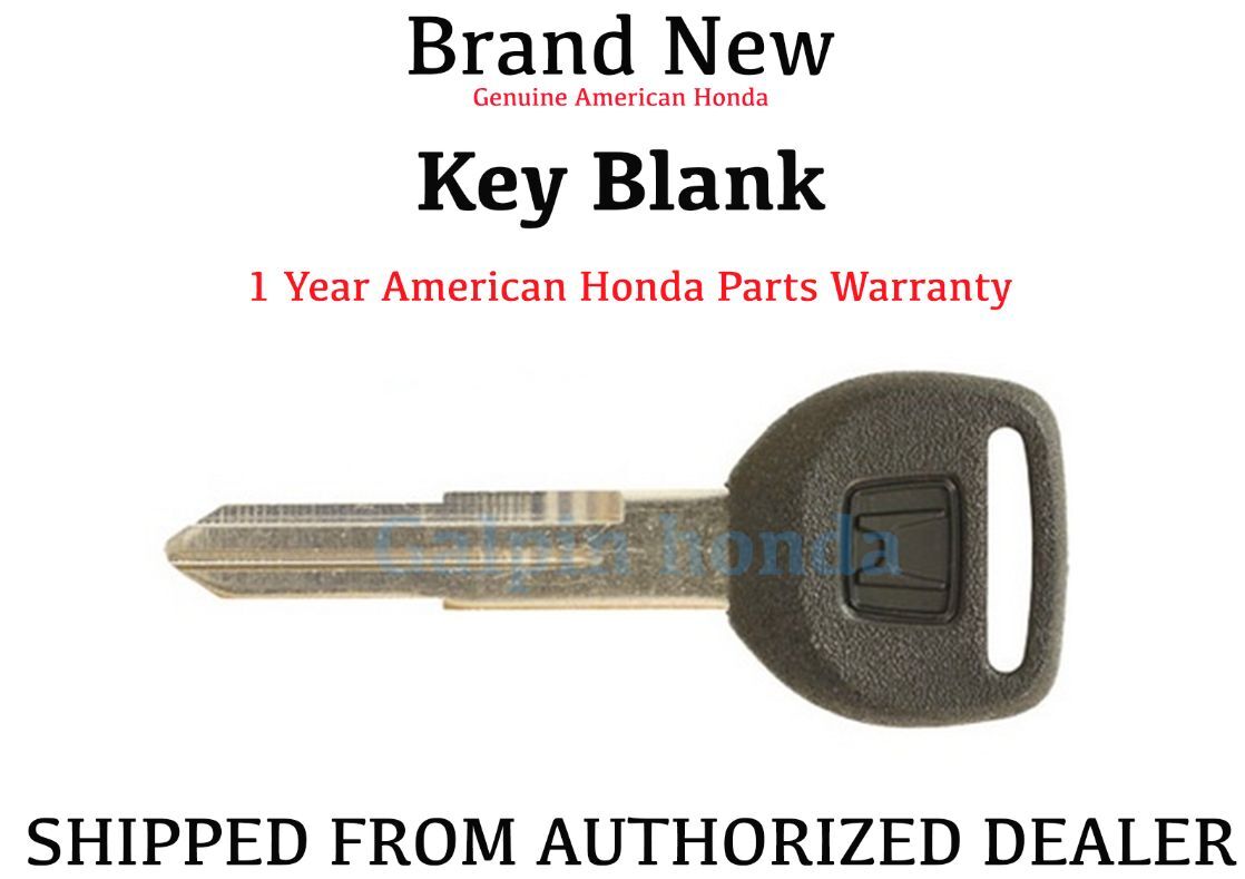 🔥 Genuine OEM Honda Accord Prelude CR-V Odyssey Key Blank (35117-SM4-901) 🔥