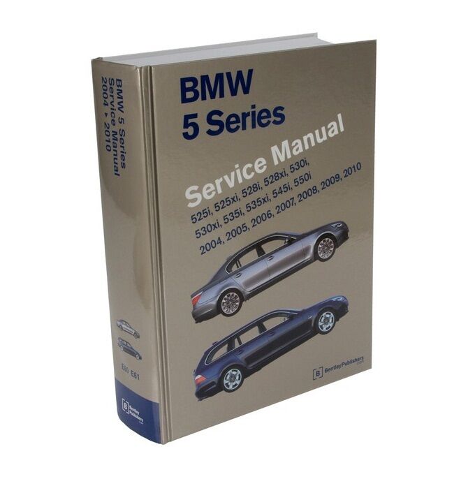 For BMW E60 E61 525i 528i 528xi 530i 535i 545i Service Repair Manual Bentley