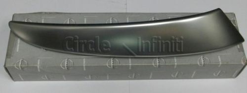 New OEM Infiniti G37 Coupe Drivers Aluminum Finish Door Grip Cap 2008-2009