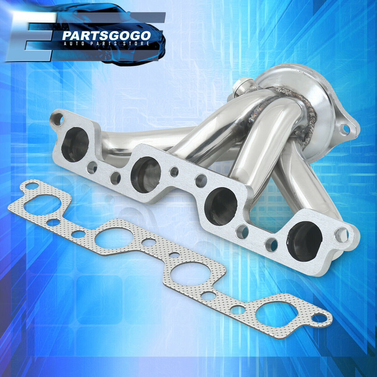 For 95-99 Dodge / Plymouth Neon 2.0 SOHC Stainless Steel Exhaust Header Manifold