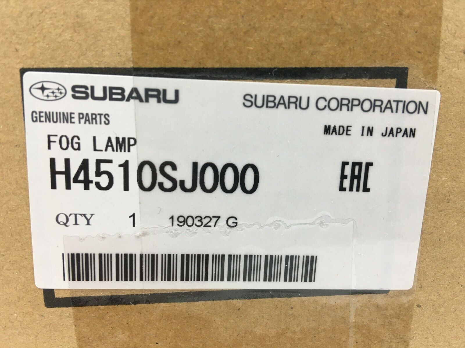 2019-2024  Subaru Forester Genuine OEM Fog Lights LAMP LIGHT Kit H4510SJ000 New