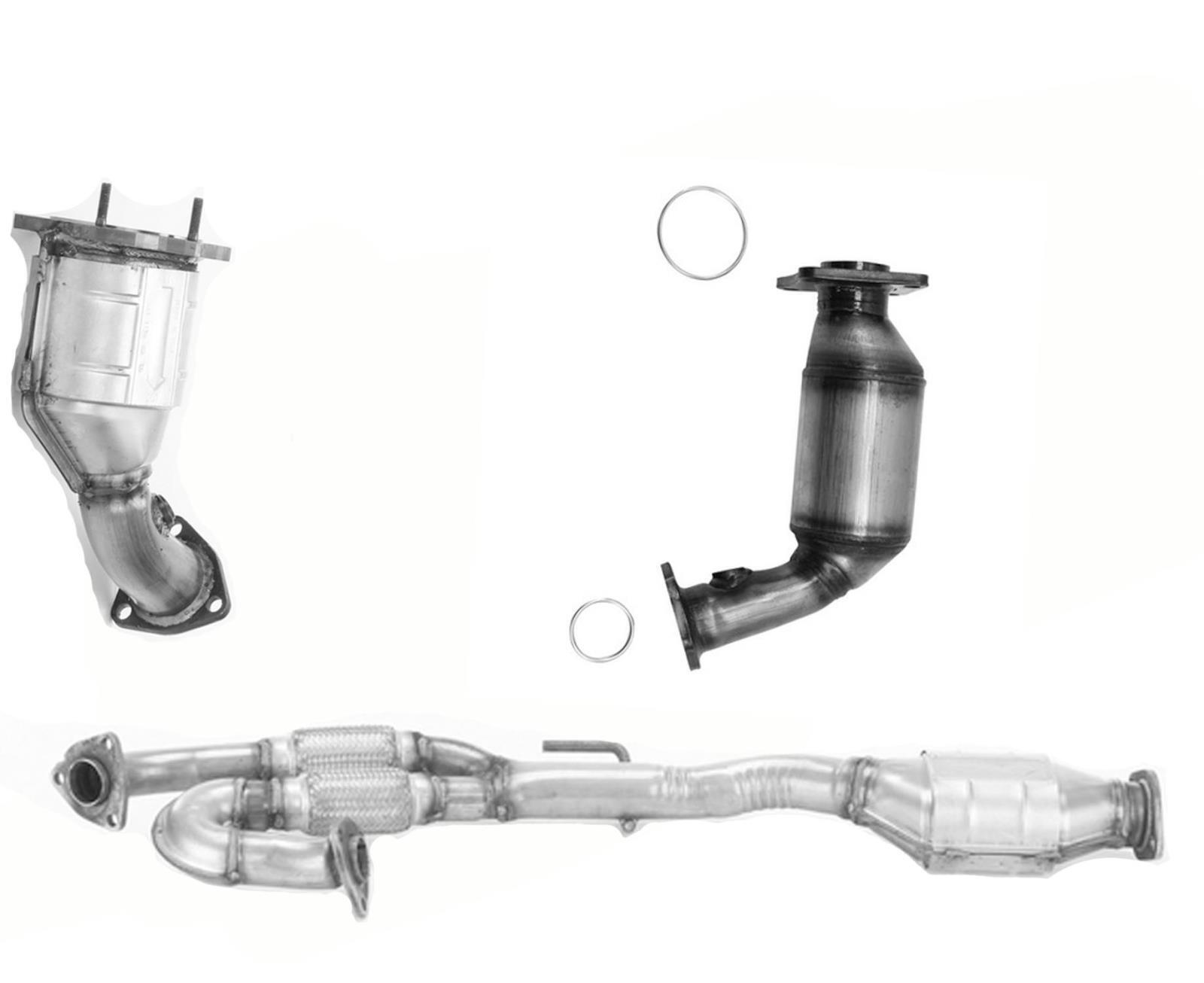 Front Catalytic Converters and Y Flex Pipe Converter for Nissan Murano 2003-2007