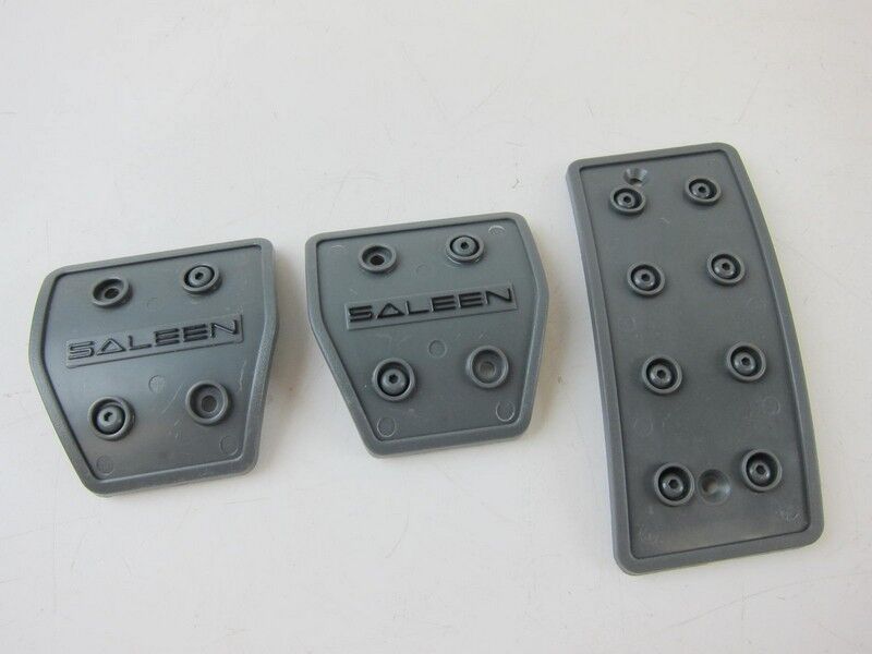 SALEEN Mustang 3 Pedal set Manual Trans  2005-09 Grey Plastic Pedals  S302 S281 