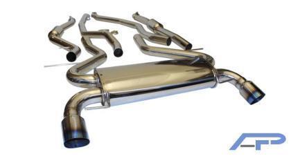 Agency Power Titanium Tips Exhaust FOR 2007 - 2011 BMW 335i Coupe - AP-335I-170