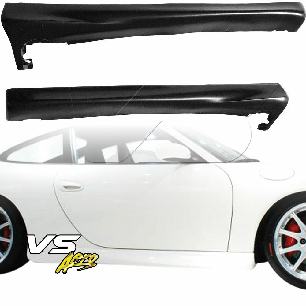 VSaero FRP GT3 Side Skirts 996 for Porsche 911 99-04