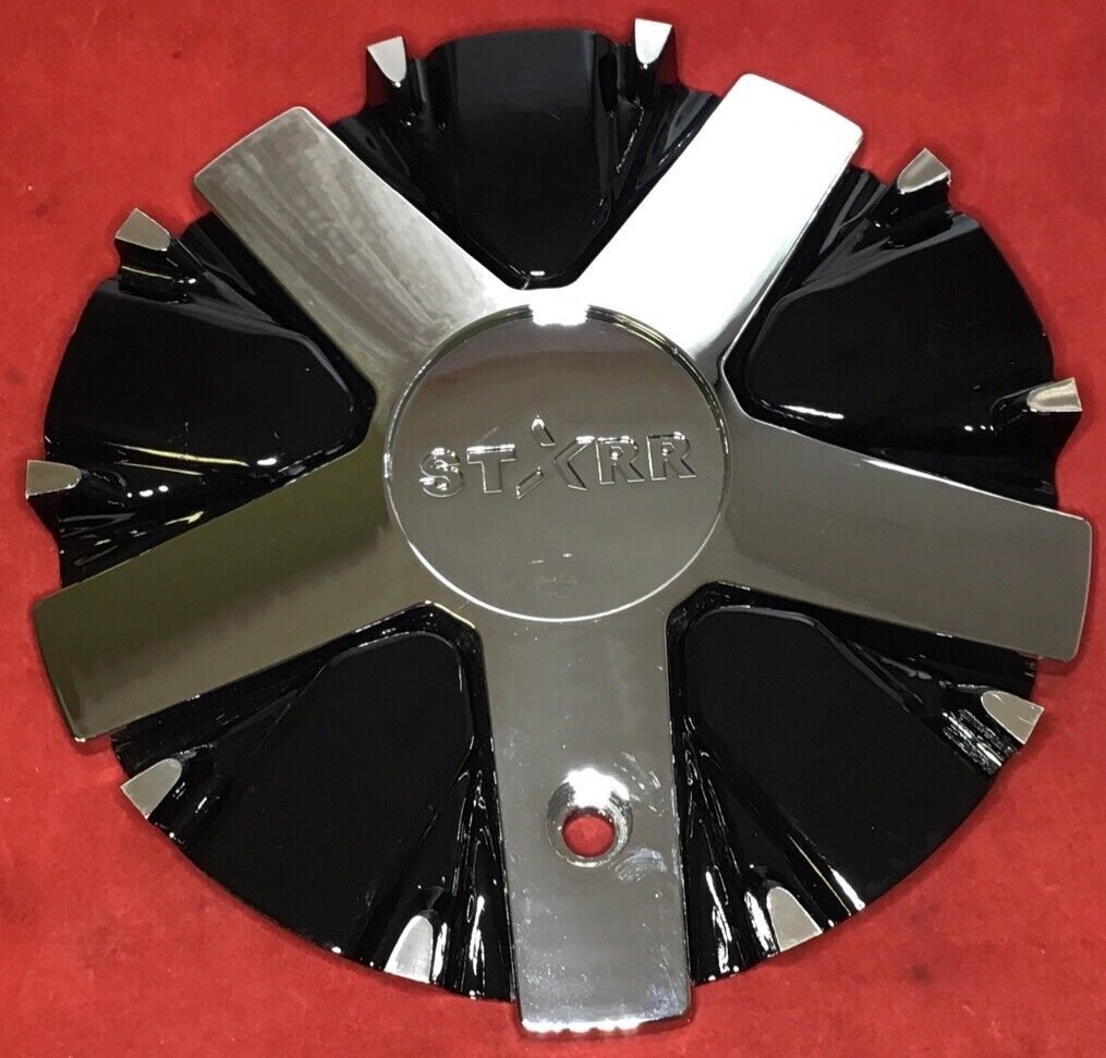 NEW Starr 720 VIXEN Black & Chrome Wheel Center Cap QTY 1 NEW # 122S190-AL 8658