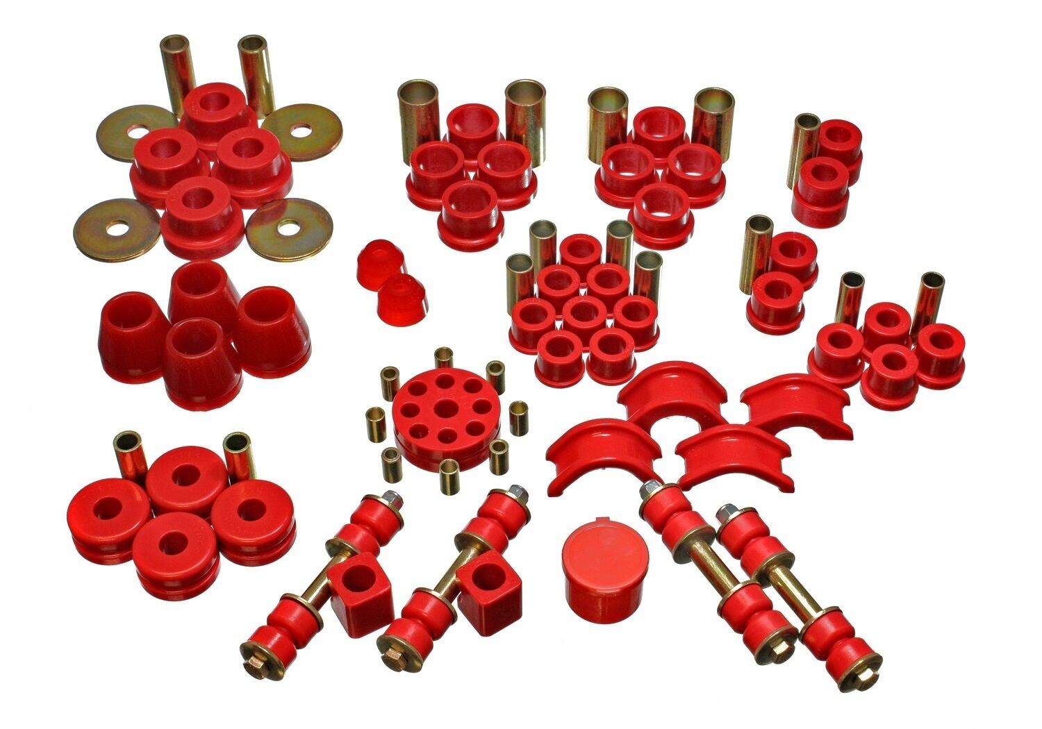 Energy Hyper Flex Master Bushing Set (Red) For 74-78 Nissan Datsun 260Z & 280Z 