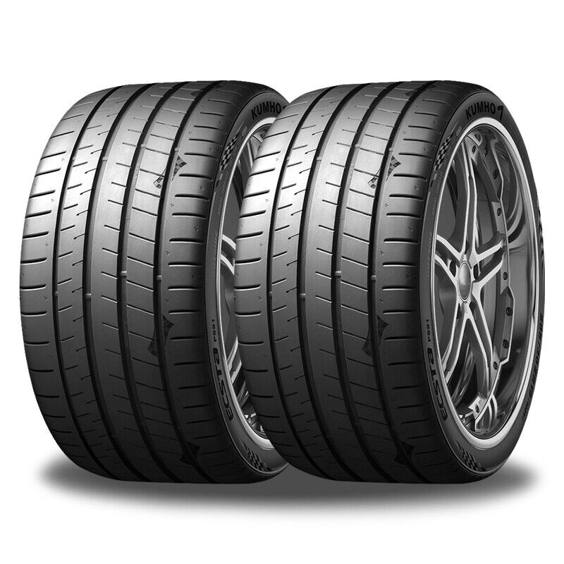 2 Kumho Ecsta PS91 285/40ZR19 107Y Ultra-High Performance 260AAA Summer Tires