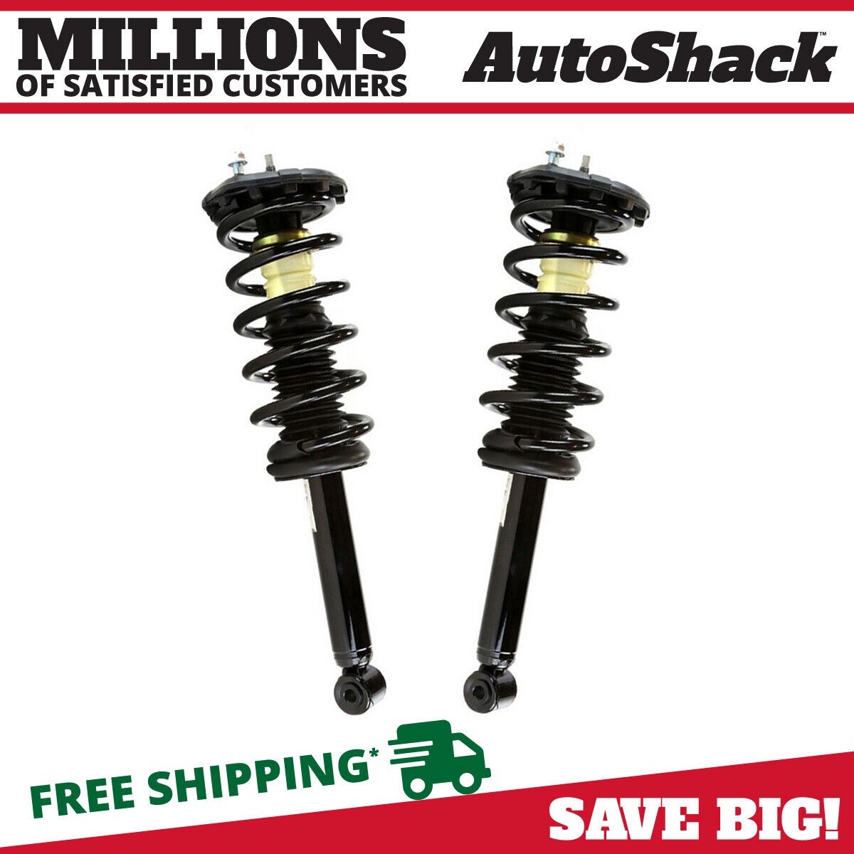Rear Complete Struts Coil Springs Pair 2 for INFINITI I35 I30 Nissan Maxima 3.5L