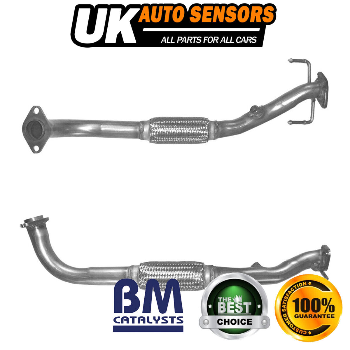 Fits Proton Satria 1996-2000 1.6 + Other Models Exhaust Pipe Euro 2 Front BM
