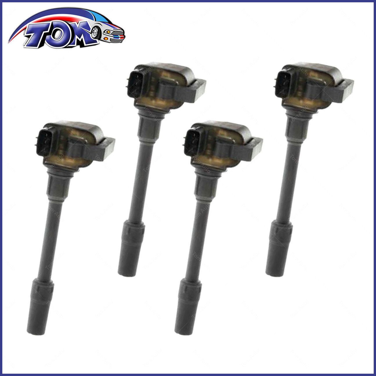 New Set Of 4 Ignition Coils For Mitsubishi Carisma Space Star 4G93 4G94 MD362913