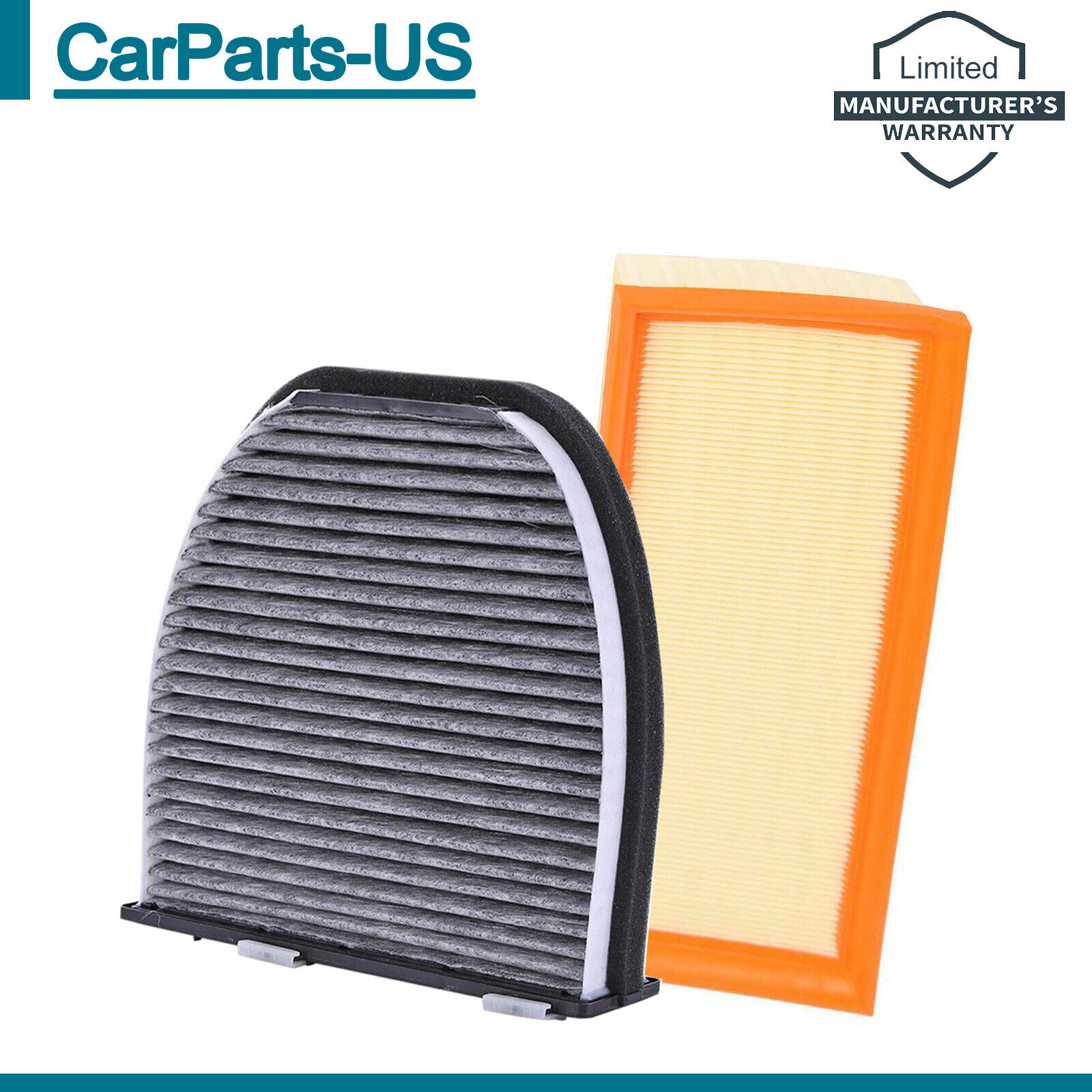 Engine & Cabin Air Filter for 2012+AMG E63 SL63 CLS63 SL550 E550