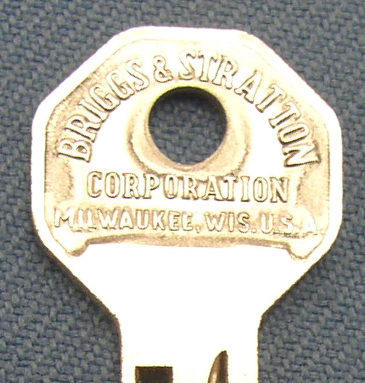 Rare AJAX Briggs & Stratton Original Nickel Keys Set NOS GV-14 1925 1926  