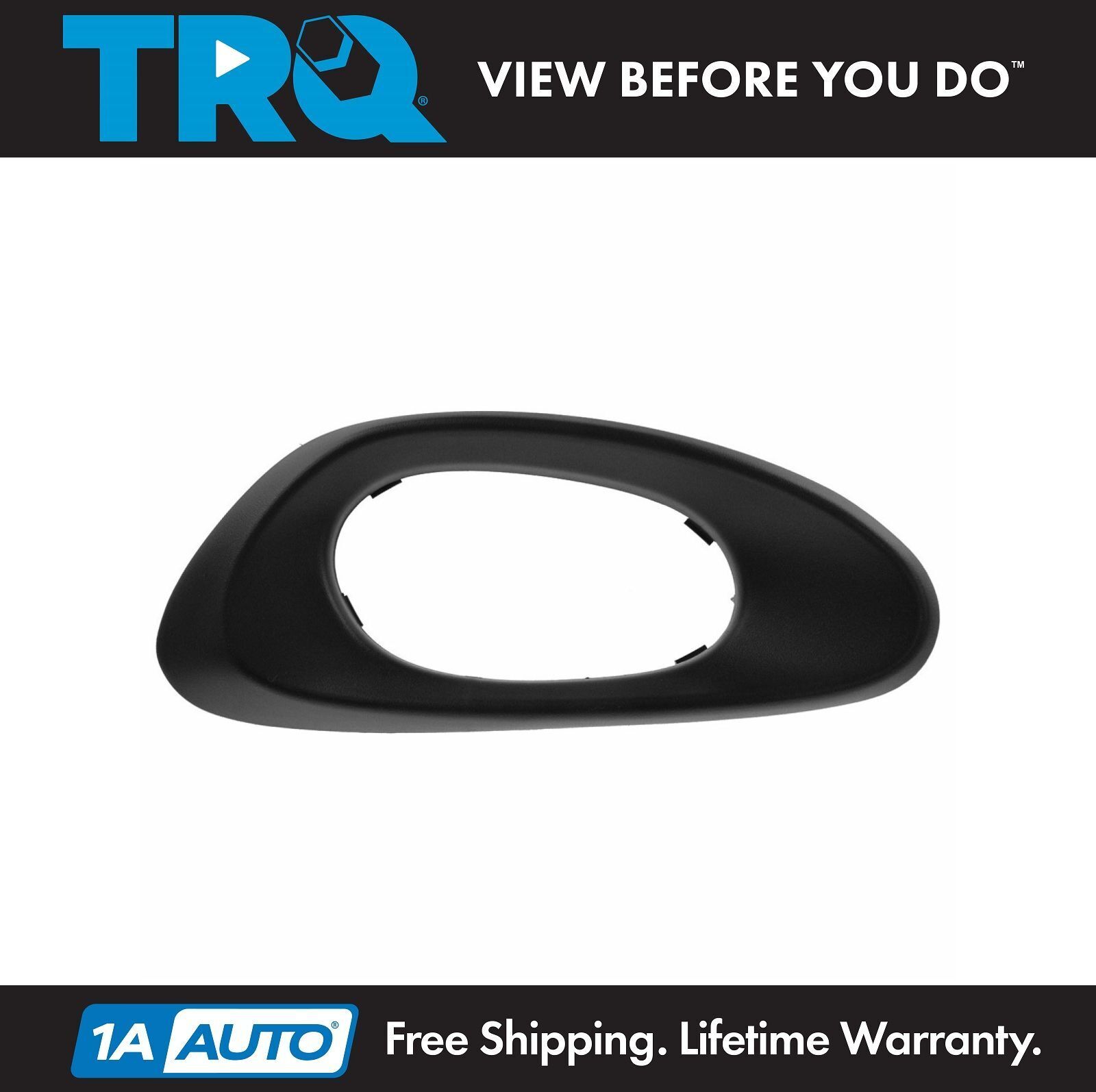 TRQ Door Handle Bezel Inside Textured Black Front LH for Trailblazer EXT
