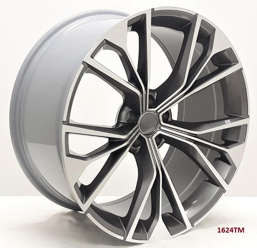 21\'\' wheels for Audi e-TRON PRESTIGE QUATTRO 2019 & UP 21x10 MICHELIN TIRES