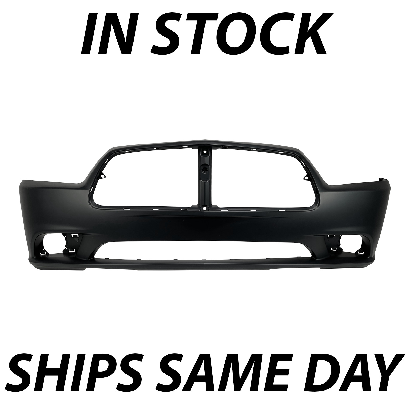 NEW Primered - Front Bumper Cover Fascia for 2011 2012 2013 2014 Dodge Charger