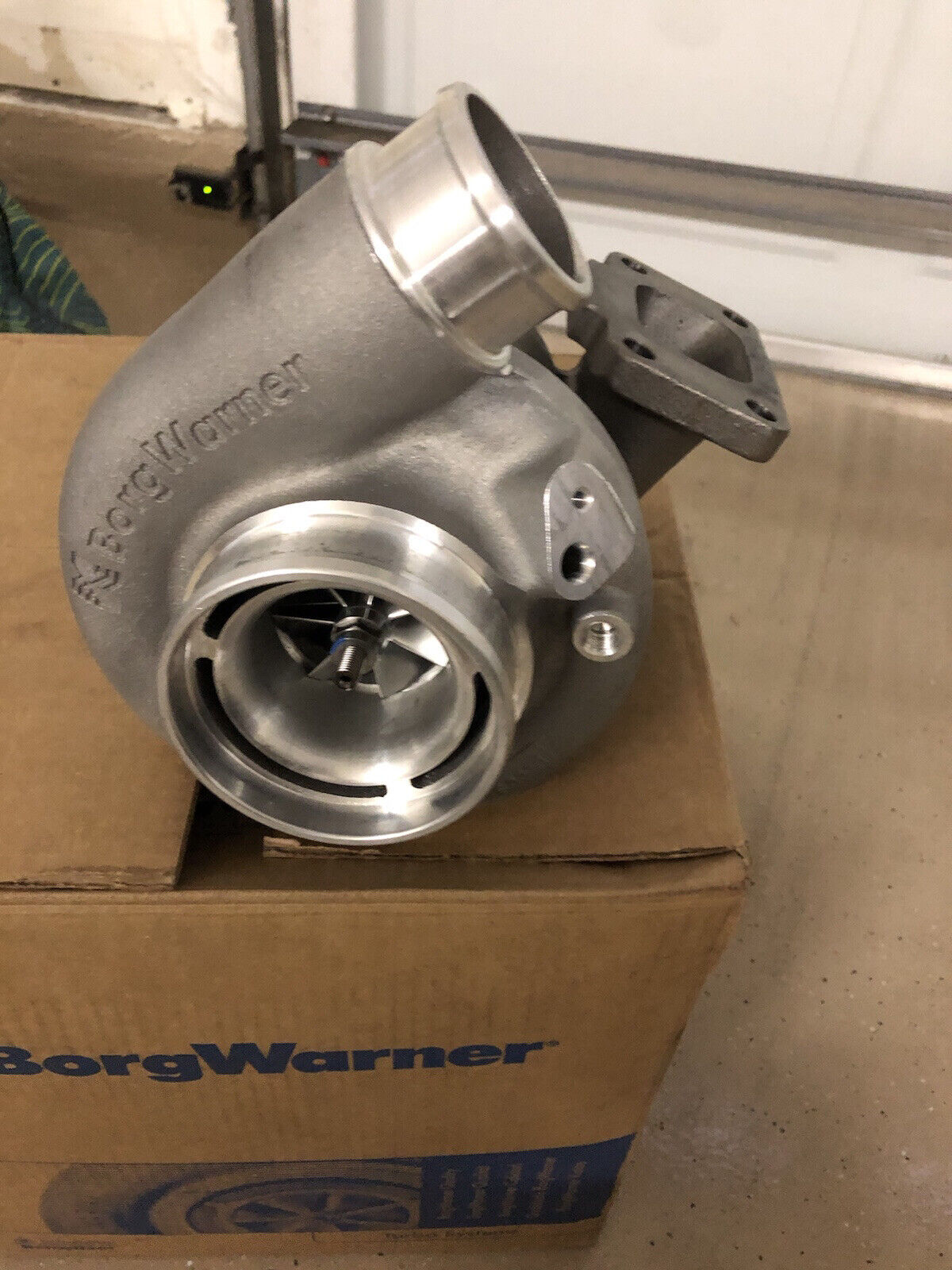BorgWarner s200sx-e With AGP .63 T3 And 3” Vband Clamps