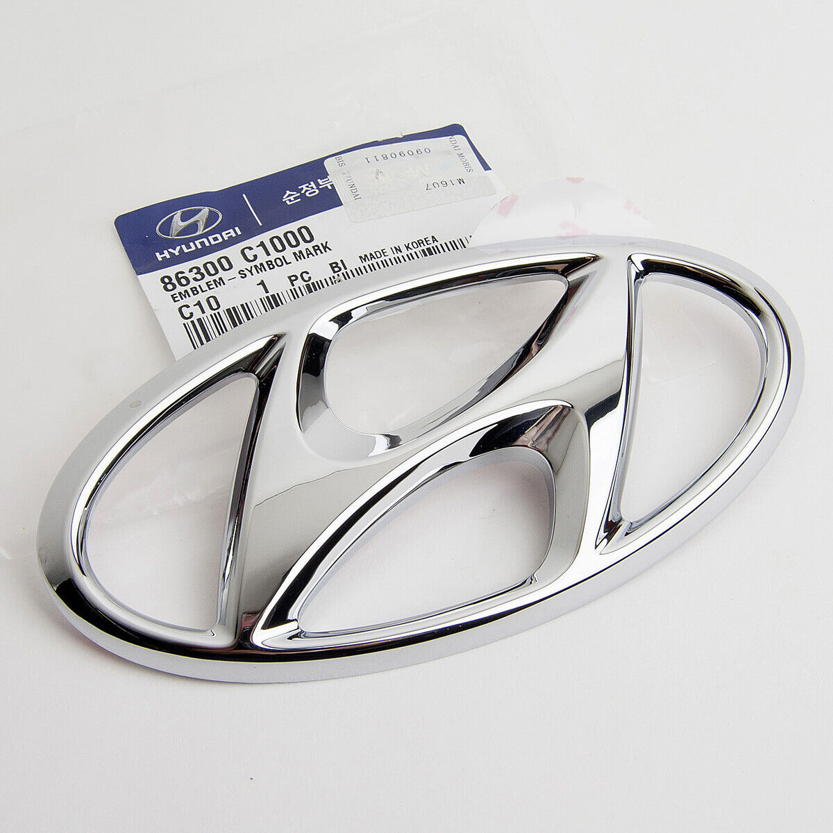Genuine Sonata Trunk \'H\' Emblem 2015+ 86300-C1000 for Hyundai