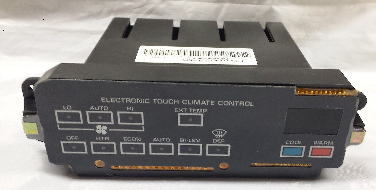 NEW OEM Electronic Touch Climate Control Fits Lesabre Electra W/O Rear Defrost