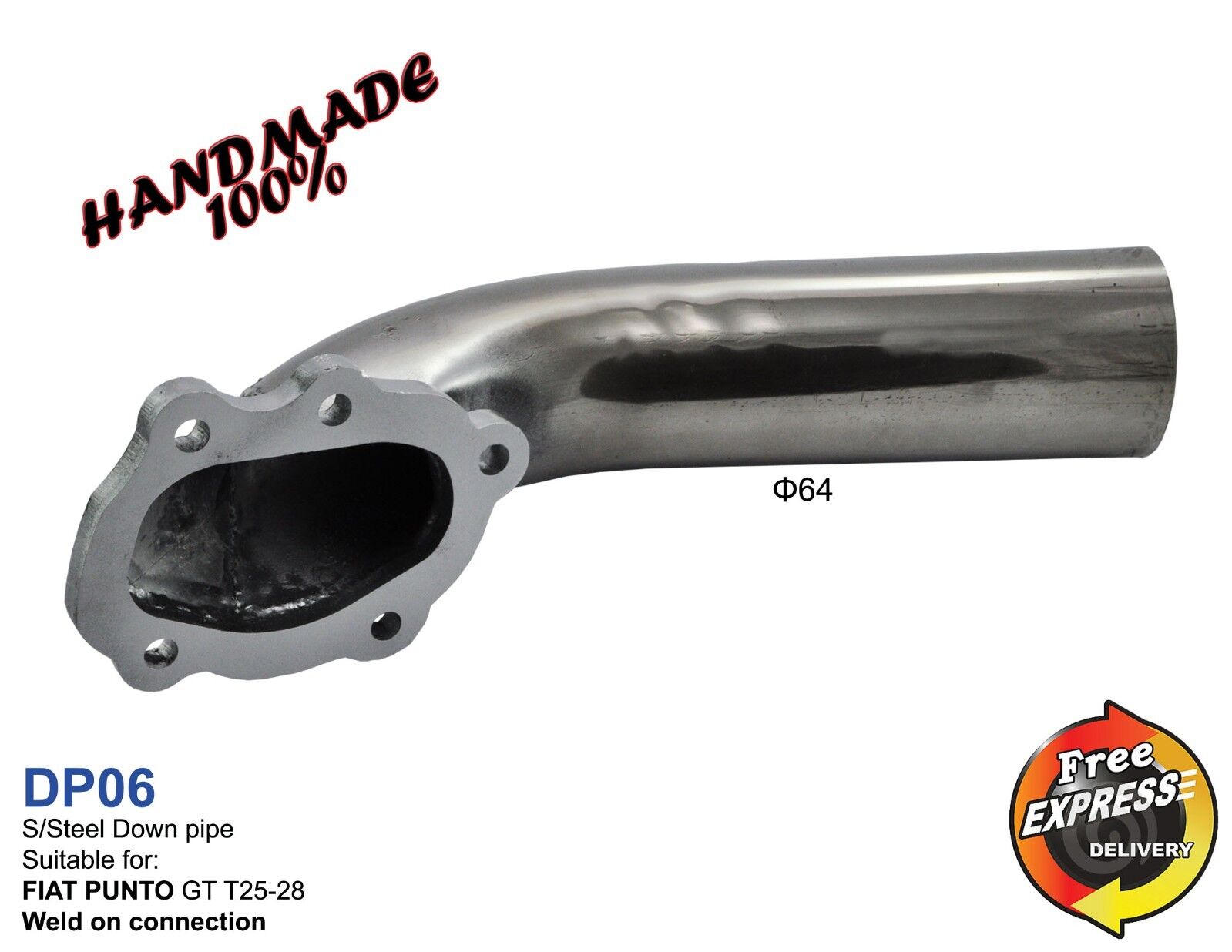 Downpipe Exhaust Dump pipe 64mm 2.5\