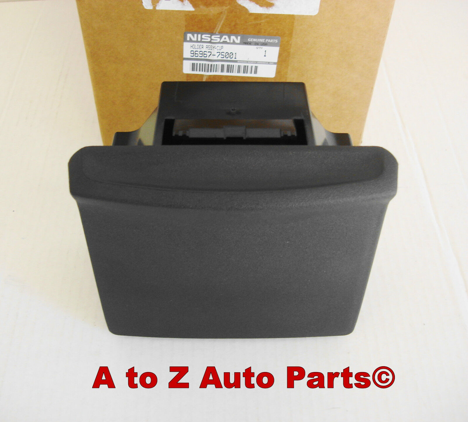 NEW 2004-2007 Nissan Titan Graphite Grey CUP HOLDER Assembly, OEM Nissan