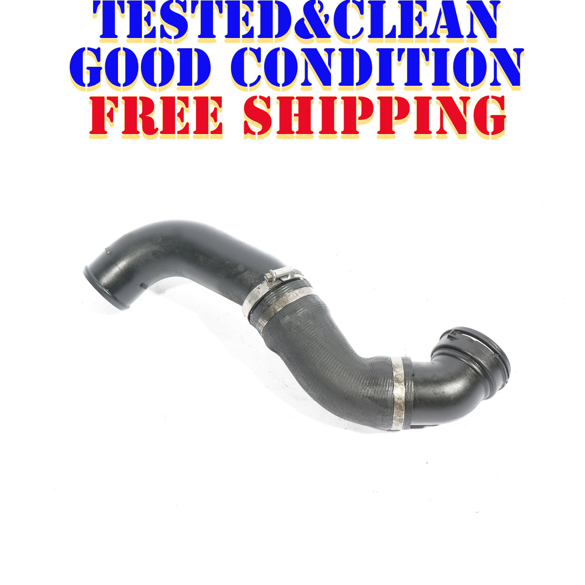 08 09 10 BMW 535xi E60 INTERCOOLER AIR INTAKE DUCT TUBE INDUCTION PIPE OEM
