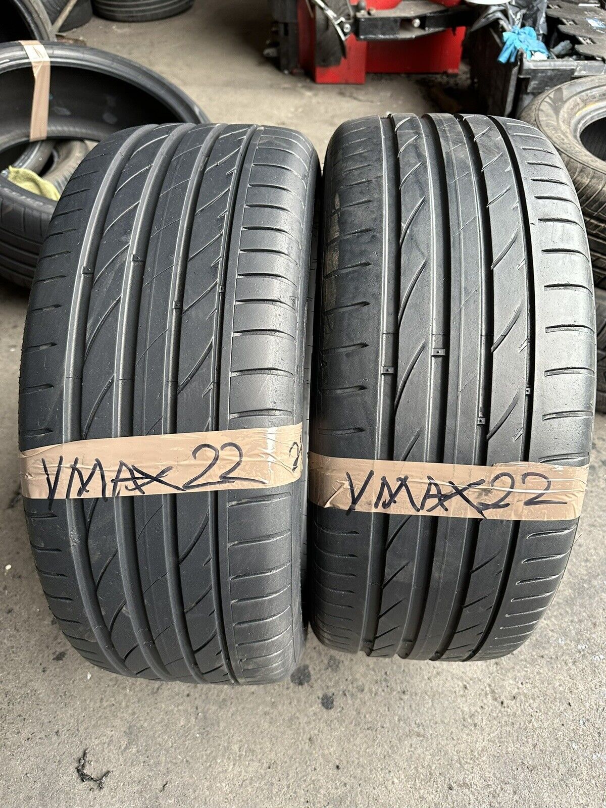 Pair 245/45/19 102Y  Maxxis Victra Sport 5 Reinforced 6/6.5mm Dot Code 2022
