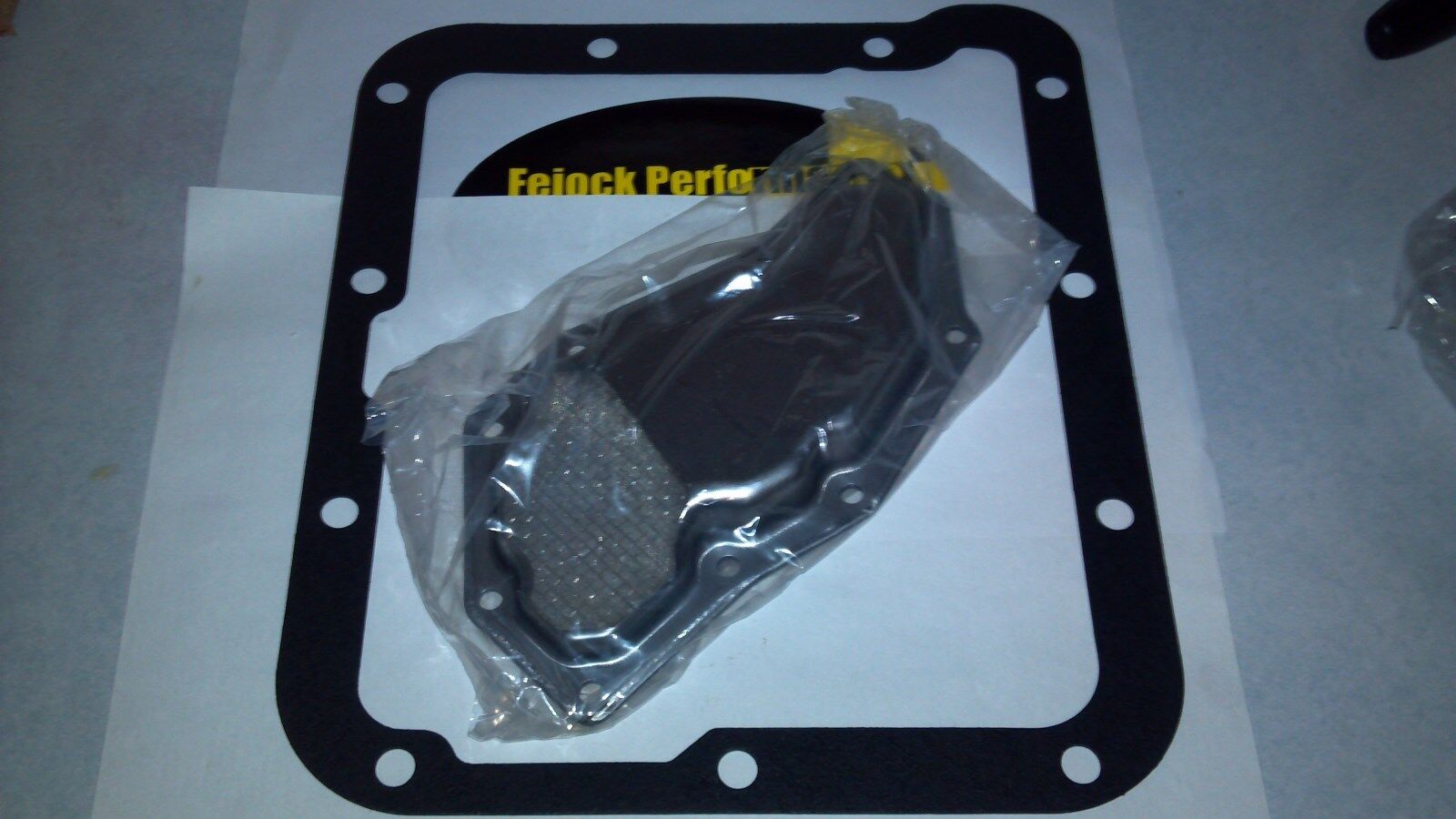Ford C4 Pan Gasket & Filter Kit - Fits 65 Thru 69 - Duraprene / Farpack Gasket