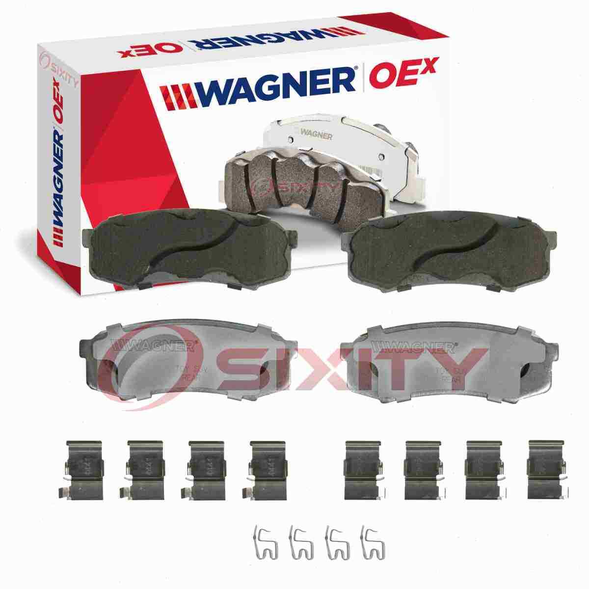 Wagner OEX OEX606 Disc Brake Pad Set for Braking Stopping Wheel Tire Pads rw