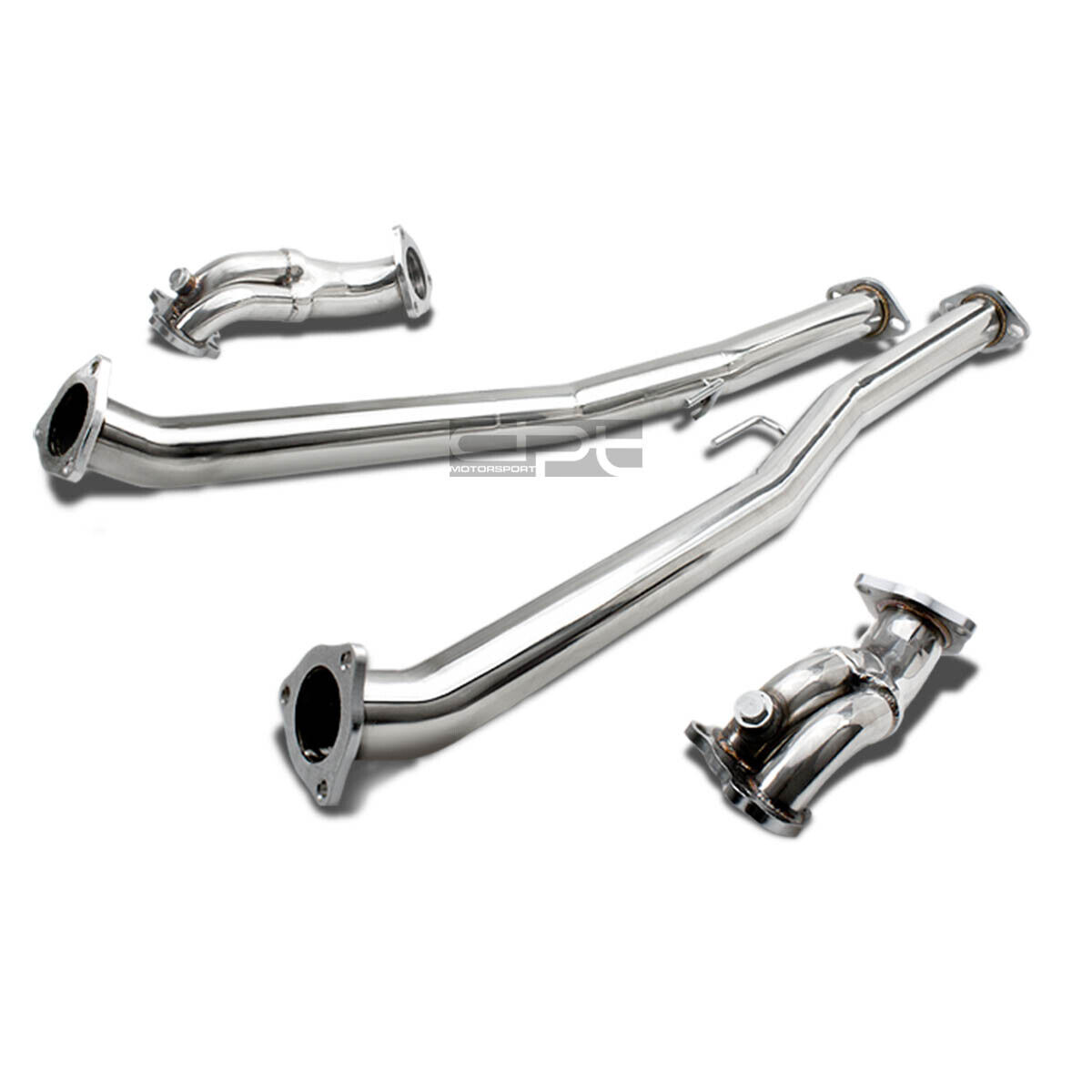 Fit 90-96 300Zx Turbo Fairlady Z Z32 Vg30Dett Stainless Racing Downpipe Exhaust