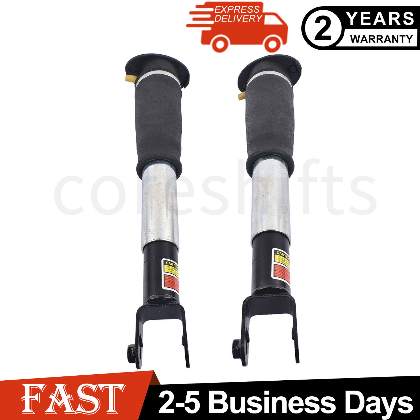 2x Rear Air Shock Absorber Assembly For Cadillac STS 2005-2011 19302765 19302766