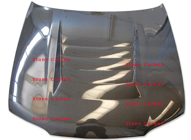 Carbon Fiber Hood Bonnet Vented Fit For Nissan R33 GTR