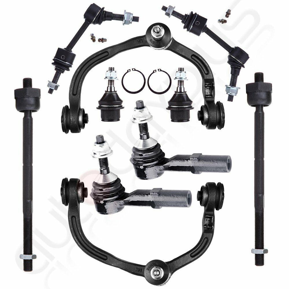10pc Front Upper Control Arms Suspension Kit for 2003-2004 LINCOLN NAVIGATOR