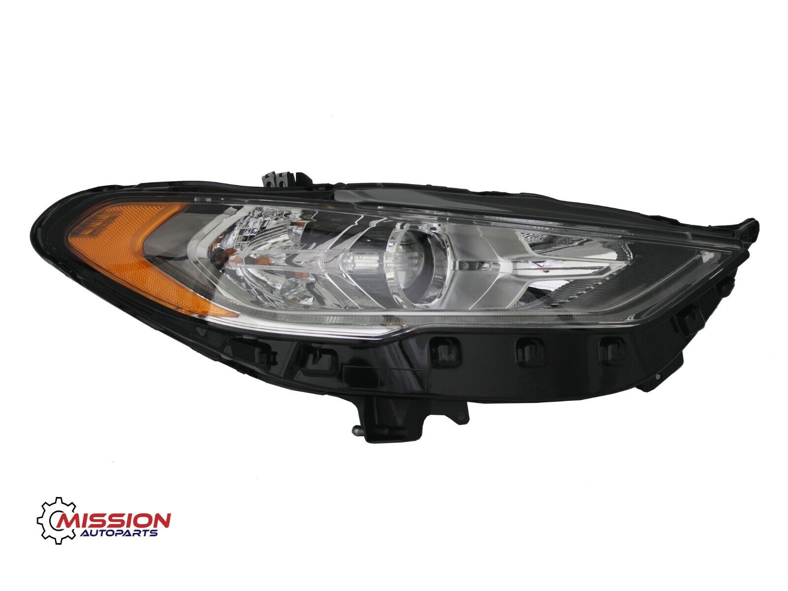 For 2017-2020 Ford Fusion Headlight Halogen W/LED DRL Passenger Right Side