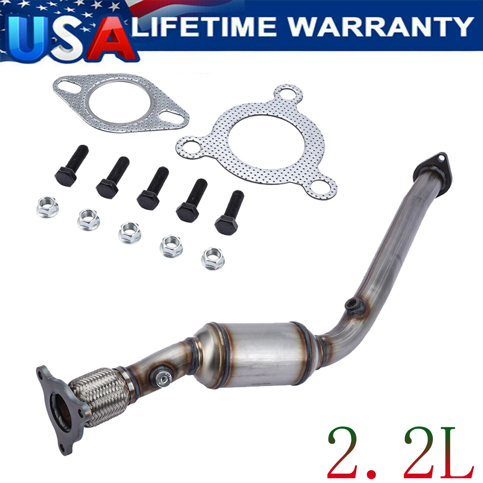 54807 Flex Pipe Catalytic Converter For Saturn Ion Chevy Cobalt 2.2L 2005-2007