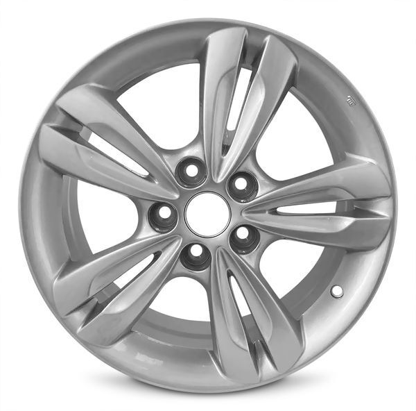 New 17x6.5 inch Wheel for Hyundai Tuscon (10-16) Silver Painted Alloy Rim
