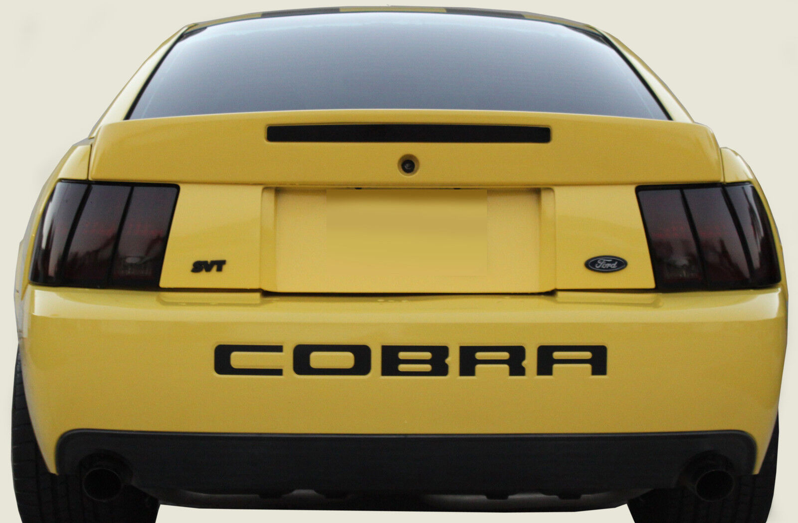 Mustang COBRA smoked tinted tail light covers vinyl 03 04