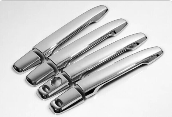 ABS Chrome Side Door Handle Cover Trim 8pcs For Mitsubishi Outlander 2013 - 2016