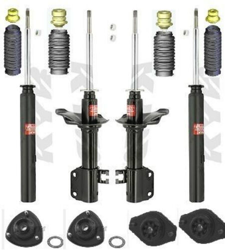KYB STRUTS SHOCKS 1989-1995 GEO METRO WITH MOUNTS AND BOOTS SET OF 4