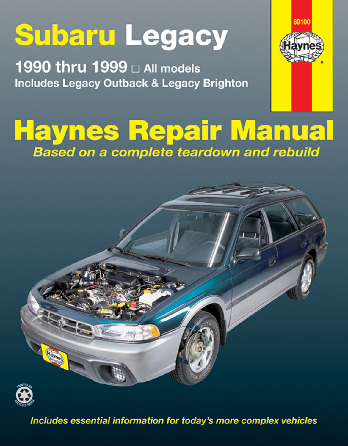 Repair Manual Haynes 89100 fits 90-99 Subaru Legacy