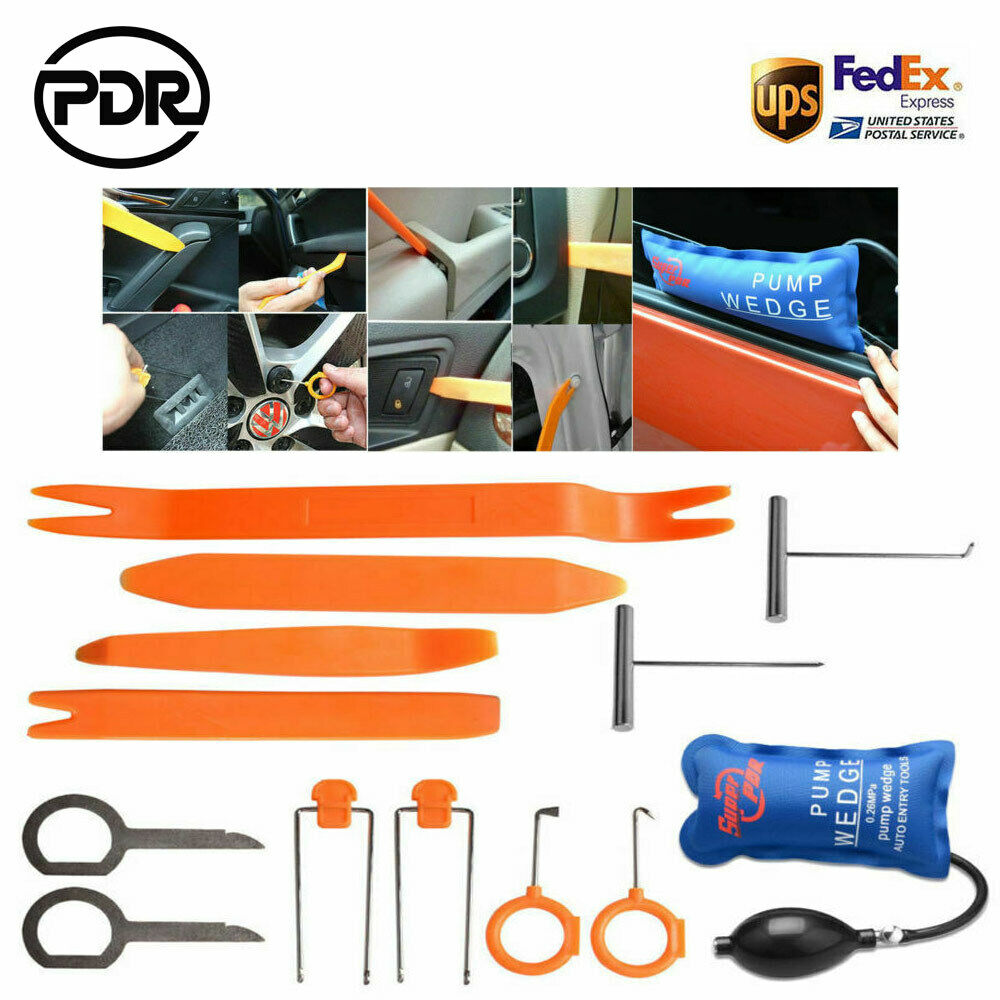 12pc Auto Trim Removal Tool Set for Easy Removal of Car Door Panels, Fasteners