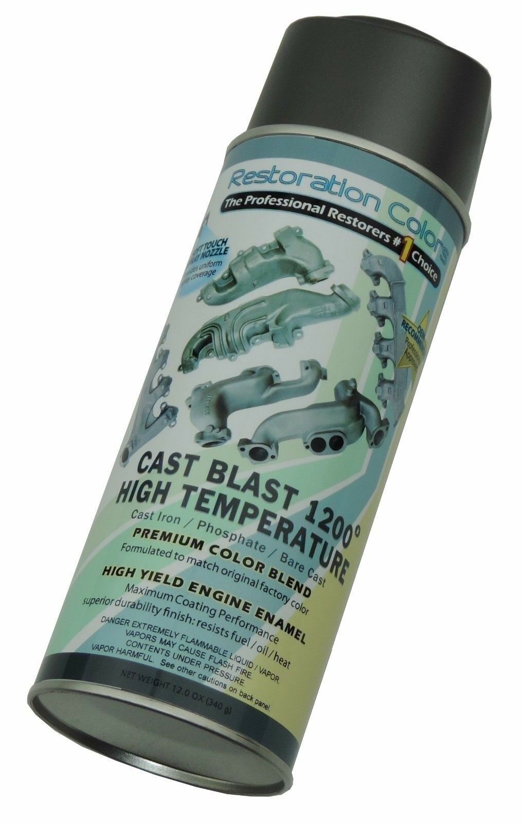 Judge W30 Gsx Exhaust Manifold Cast Iron Grey High Temp Temperature Spray Paint