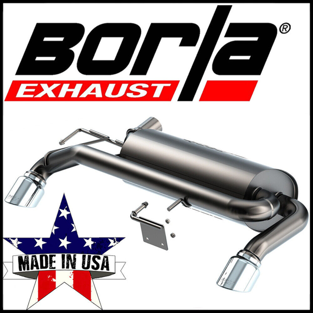 Borla 11977 S-Type Axle-Back Exhaust System fits 2021-2024 Ford Bronco 2.7L V6