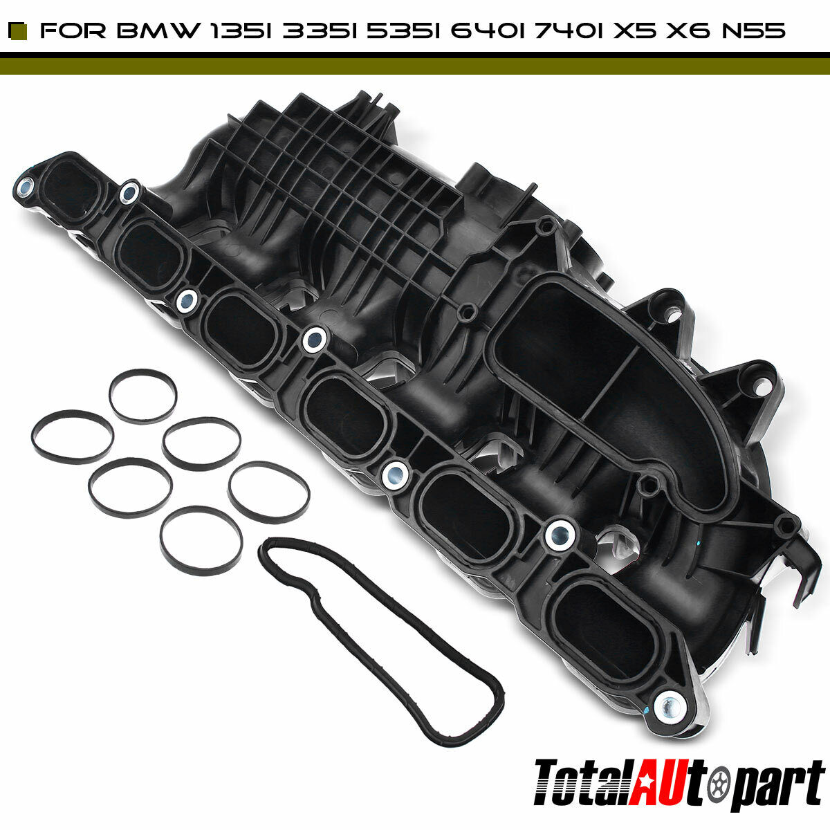 Engine Intake Manifold for BMW E84 E88 E90 F20 F21 F23 L6 3.0L Turbo 11617576911