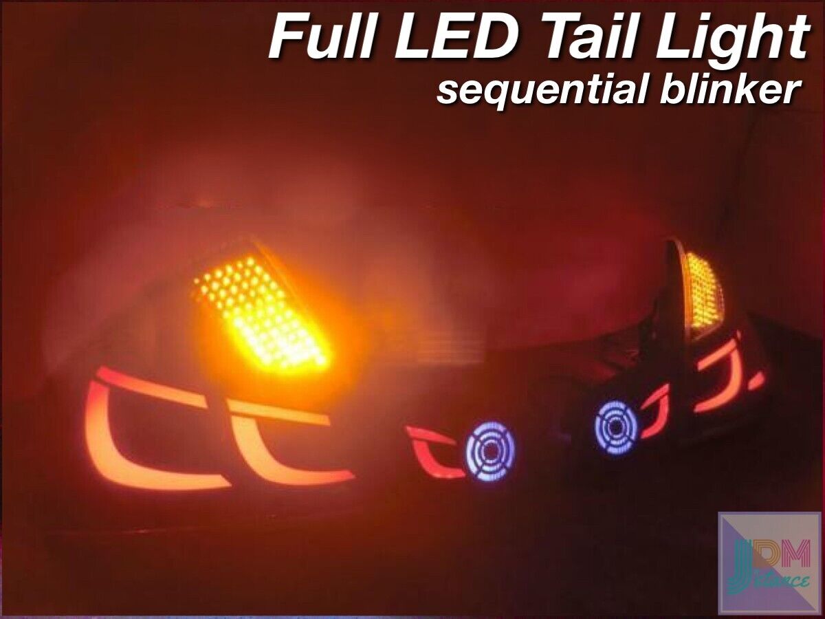 JDM NIssan Fuga Y50 M35 M45 06-07 Early Full LED Tail Lights OEM 350GT GT [v5]