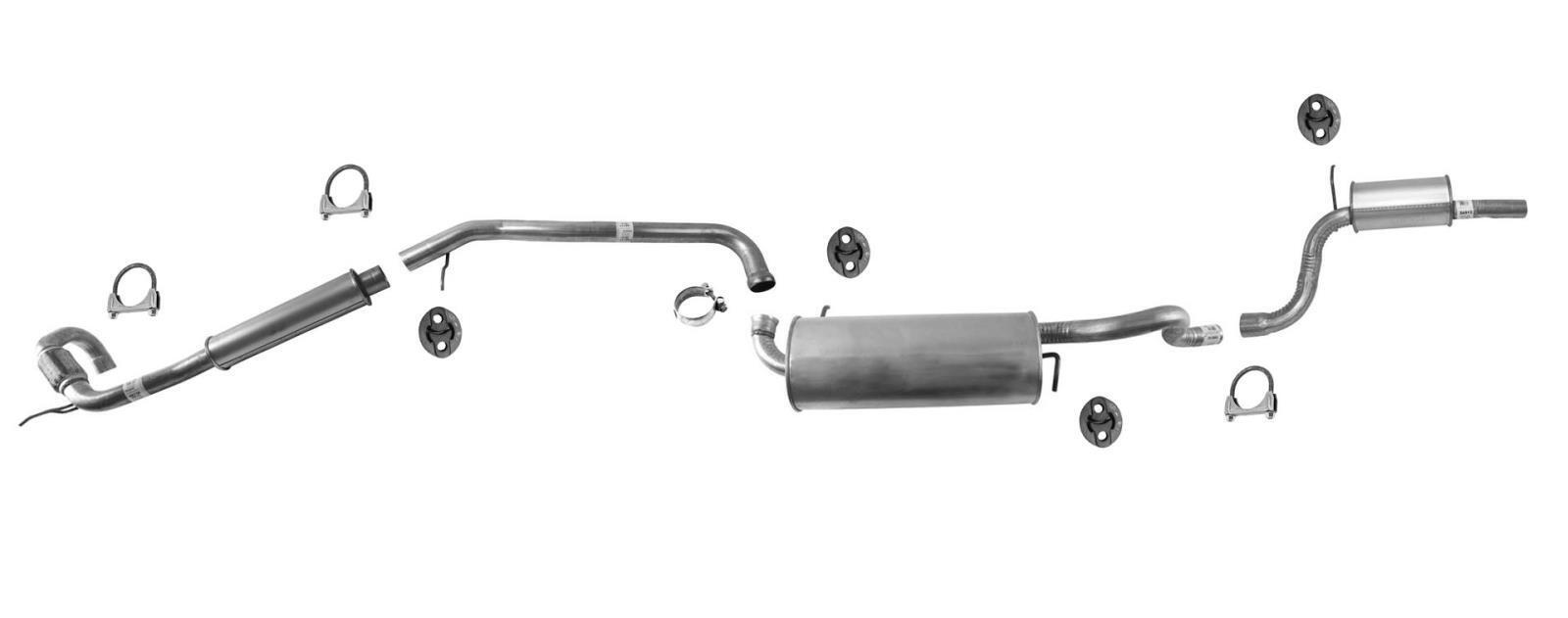 Flex Pipe Muffler Exhaust System 2011-2016 Fits Chrysler Town & Country 3.6L