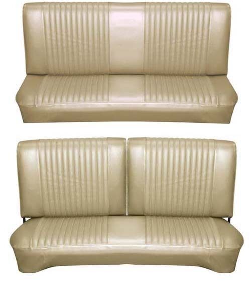 65 Falcon Futura Hardtop Full Upholstery Set w/ Split Bench Seat, Palomino