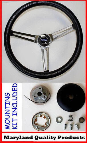 Galaxie Fairlane Thunderbird Grant Steering Wheel 15\