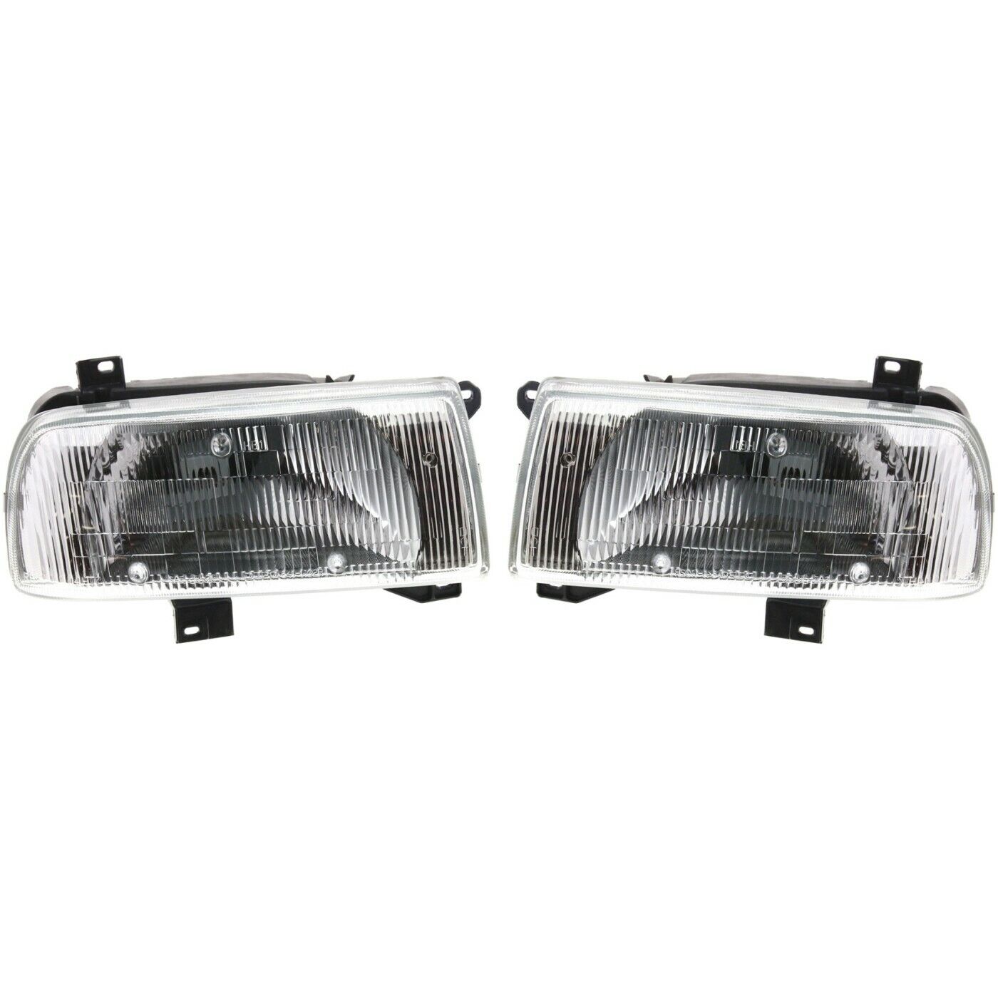 Headlight Set For 93 94 95 96 97 98 99 Volkswagen Jetta Left and Right 2Pc